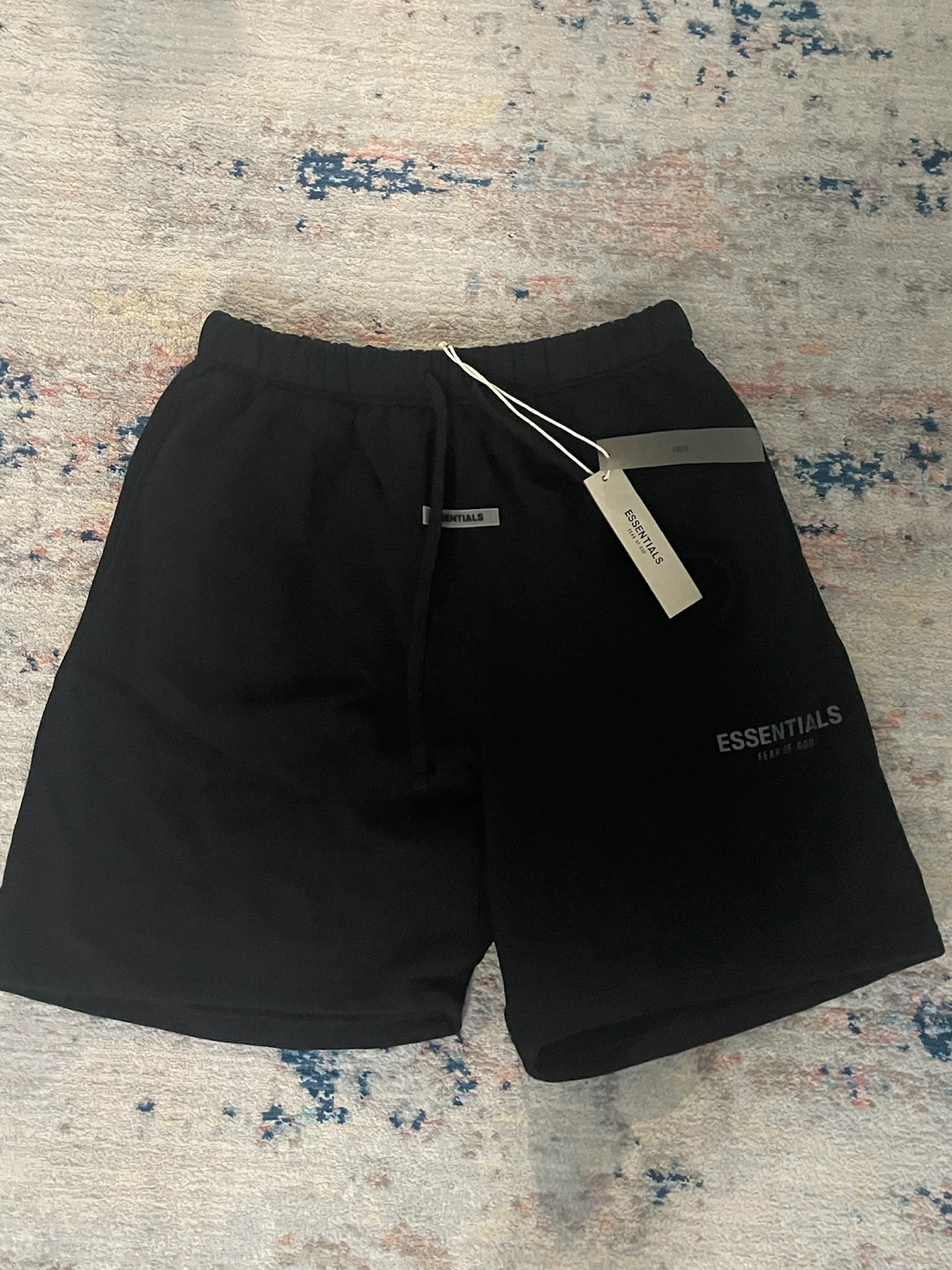 Fear of God Essentials Black Shorts XL