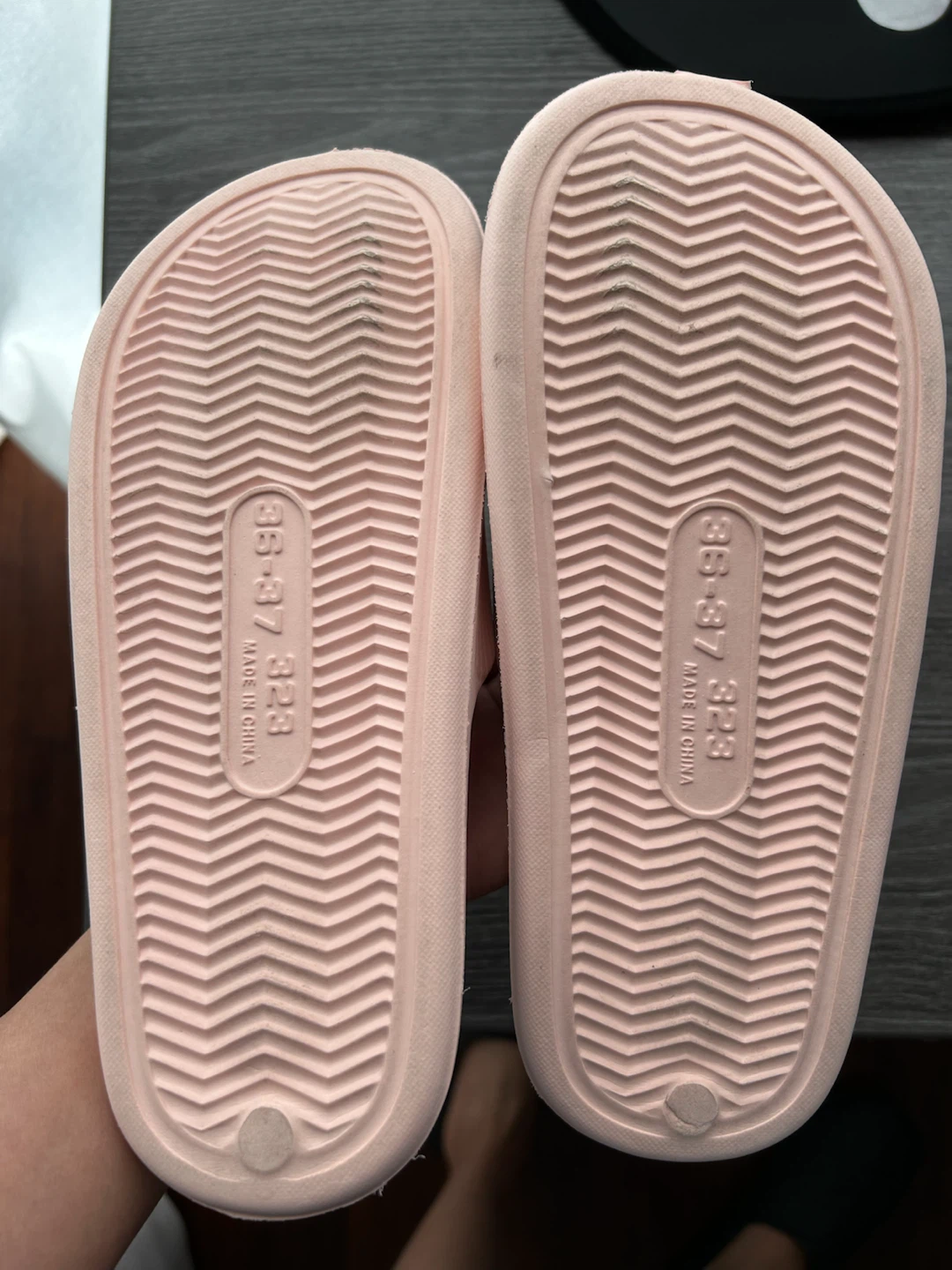 Light Pink Slides - Size 36-37 - photo 2