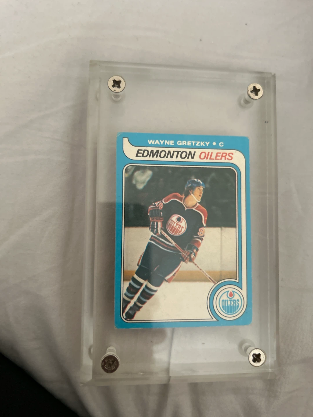 Rookie Wayne Gretzky 1979 Edmonton Oilers Hockey Card