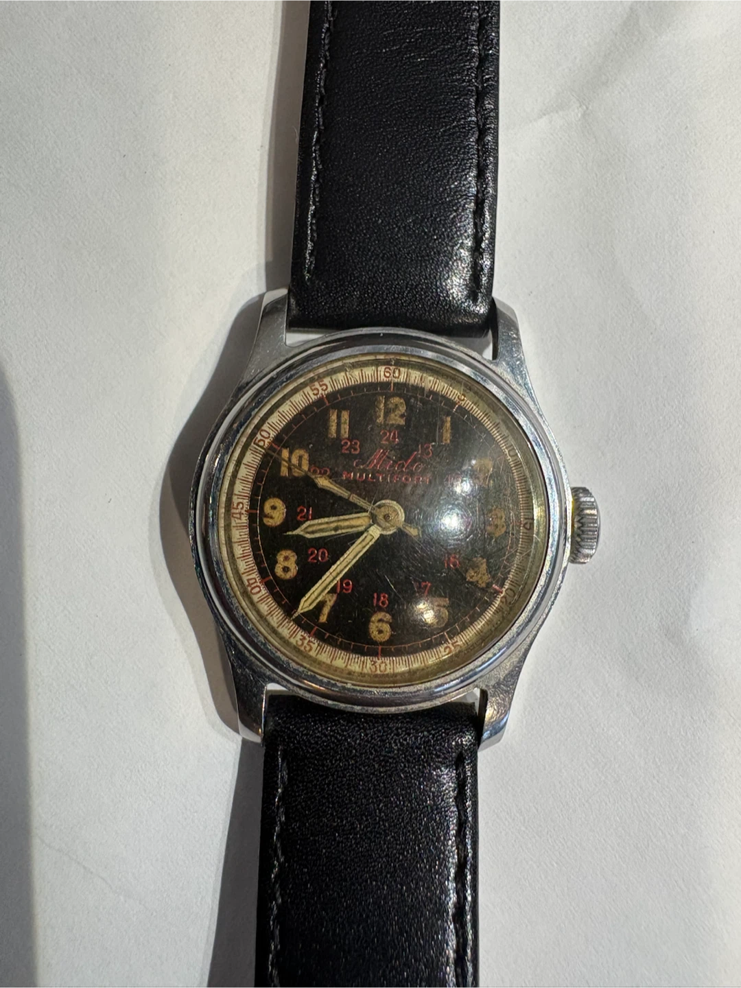 Mido Multifort Impermeable Military Watch