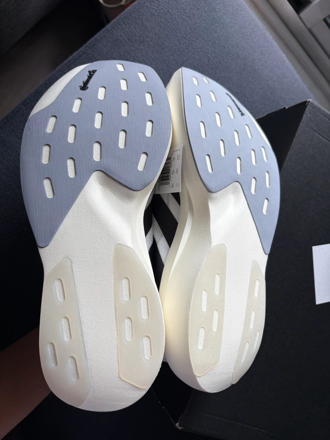 Adidas adizero Evo SL Running Shoes - White/Black - Size 9.5 - photo 4