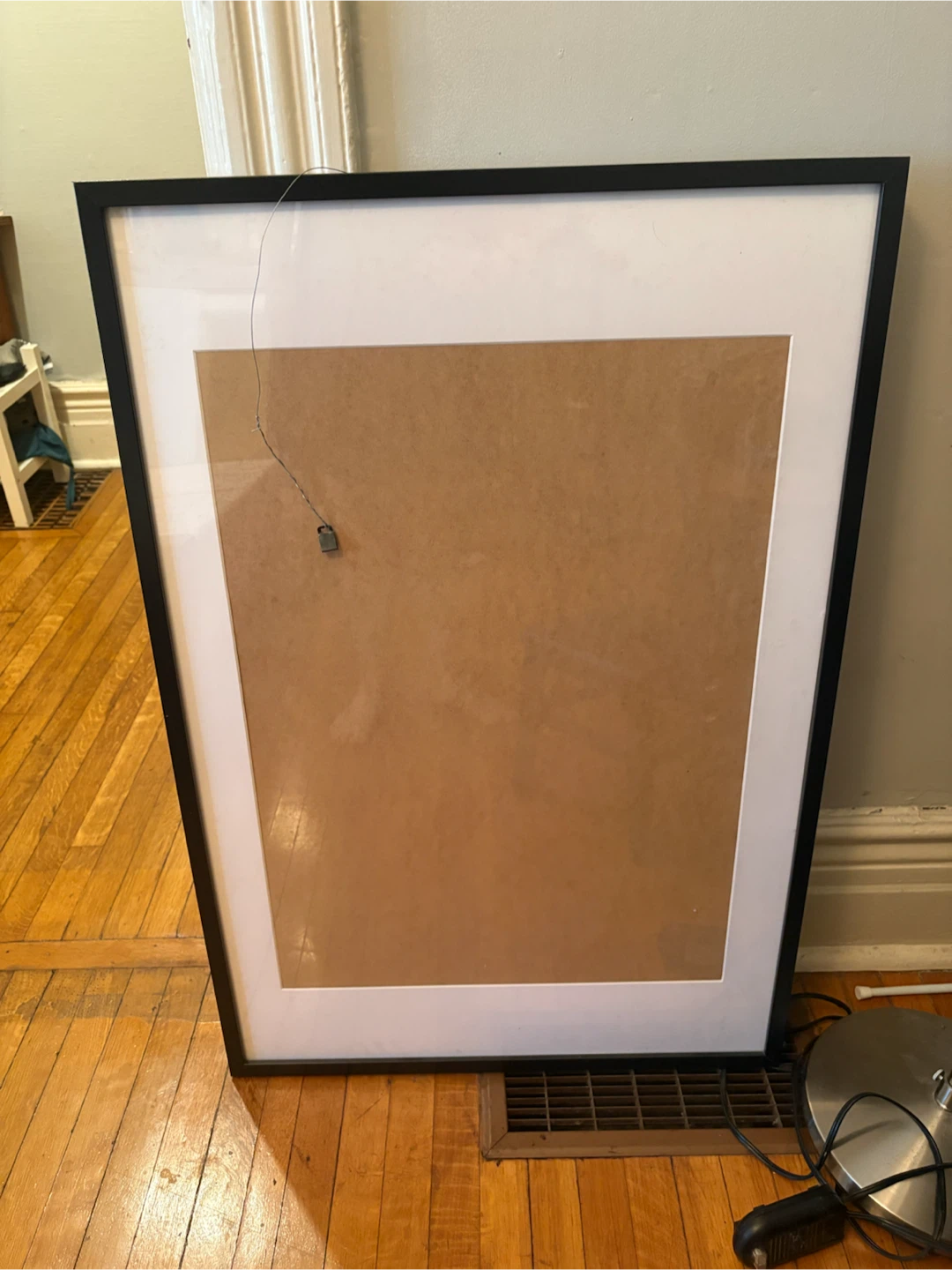 Black Picture Frame with Mat