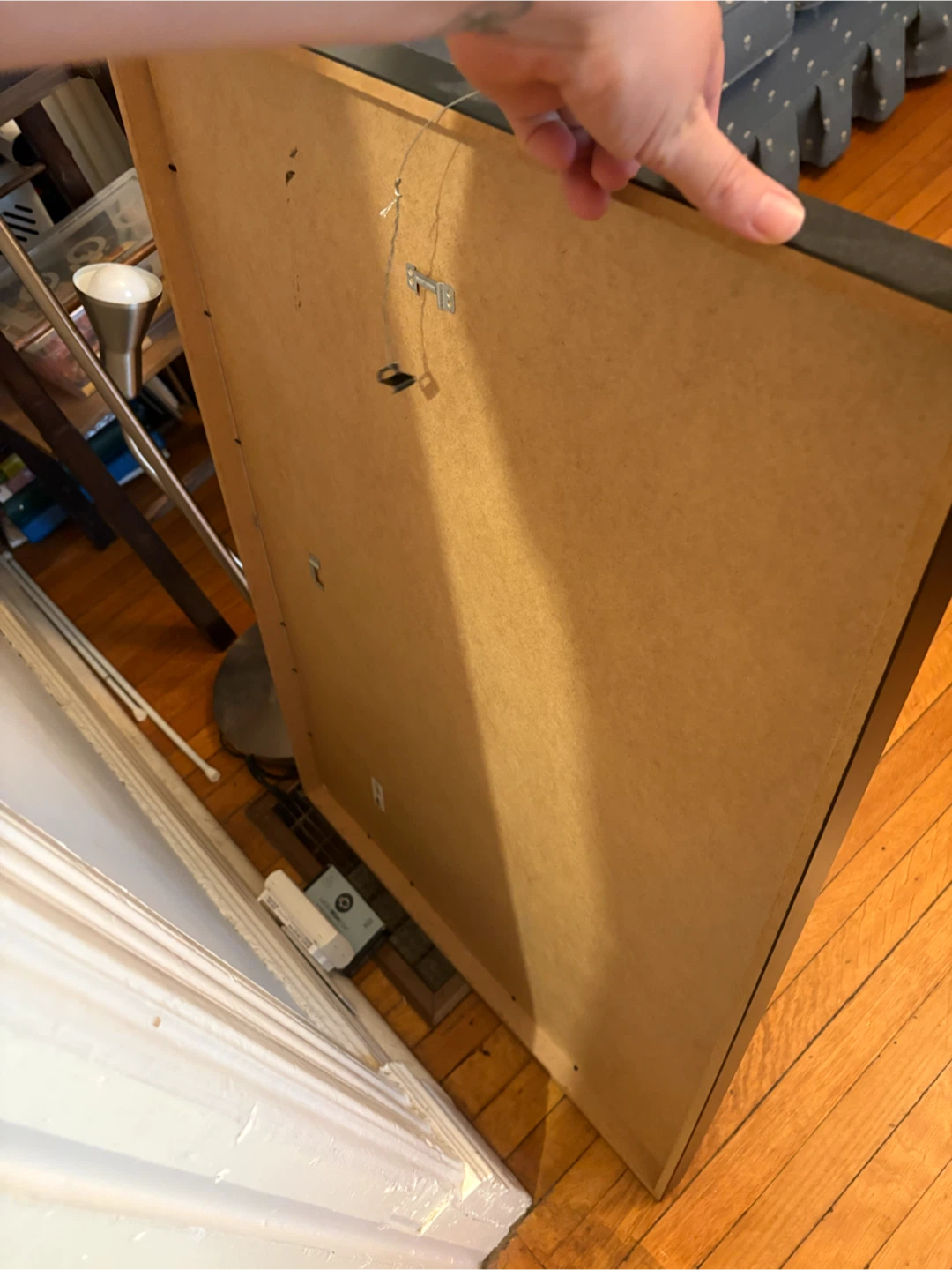Black Picture Frame with Mat - photo 2