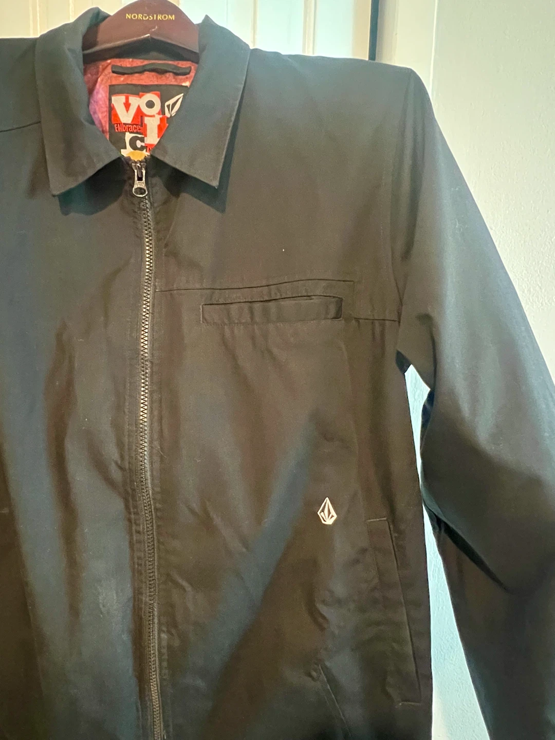 Volcom Black Lined lightweight Jacket - photo 3