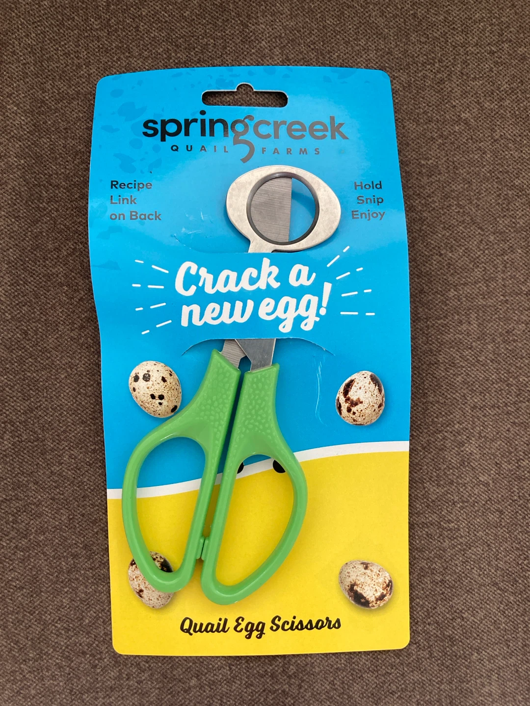 Spring Creek Quail Egg Scissors