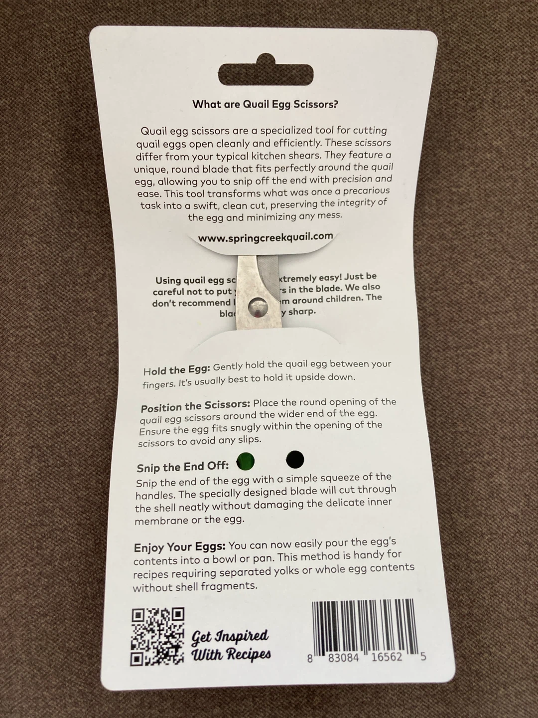 Spring Creek Quail Egg Scissors - photo 2