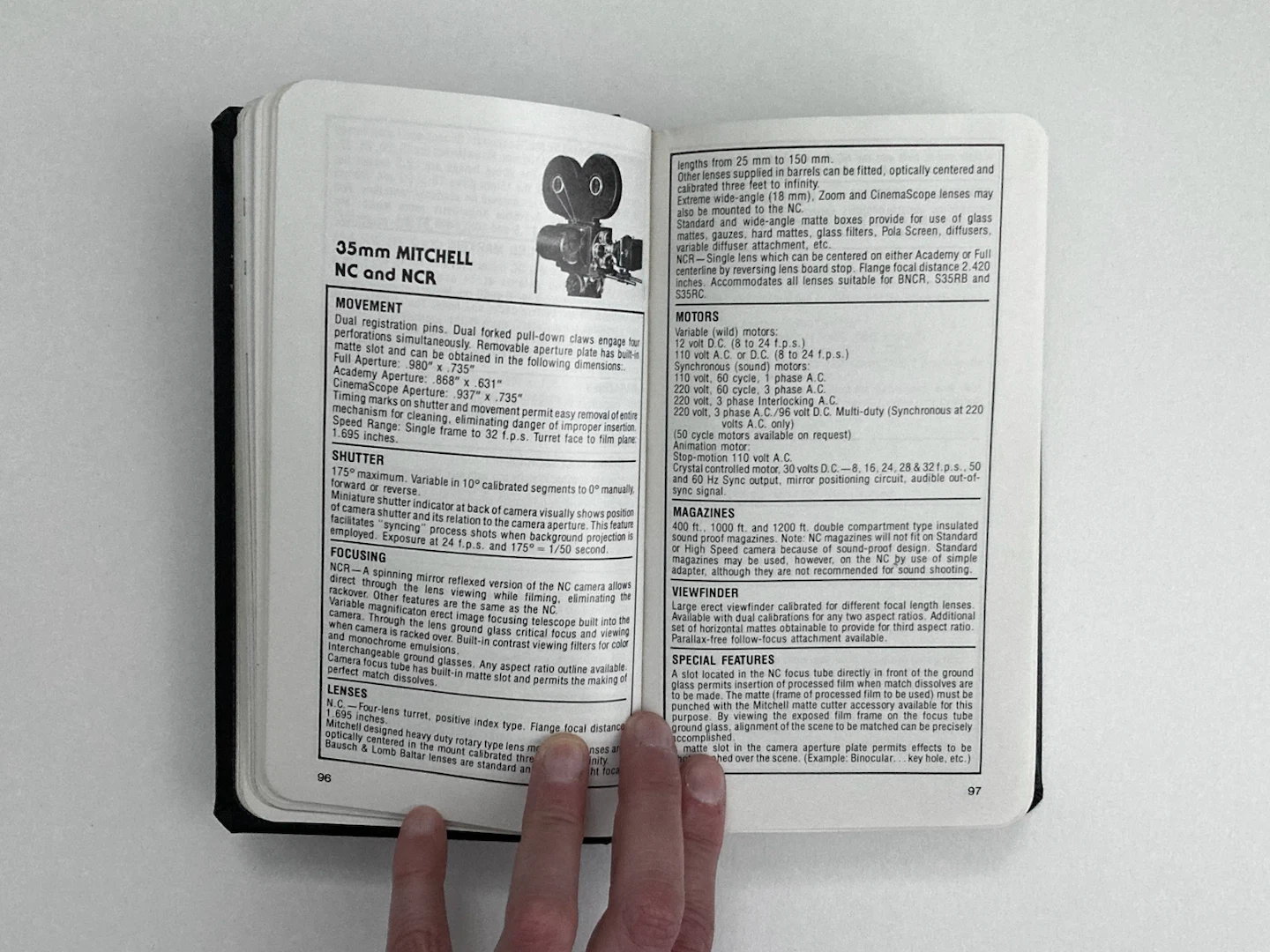 Vintage 1980 American Cinematographer Manual - photo 3