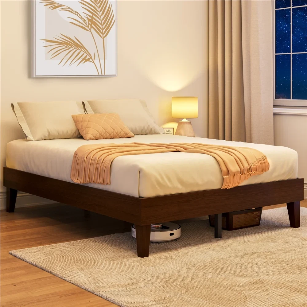 Full size bed set, like new, S&S Mattress