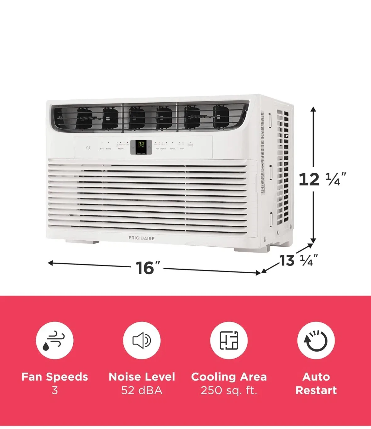Frigidaire 6,000 BTU Window AC - photo 4