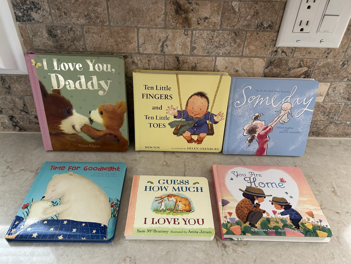6 KIDS BOARD BOOKS ALL FOR $22 (SEE LISTING)