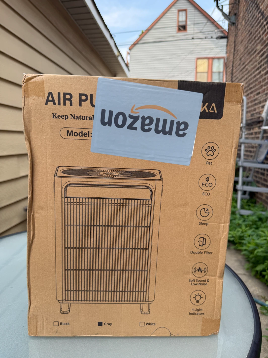 KNKA Air Purifier Model APH4000 (Gray) - photo 3