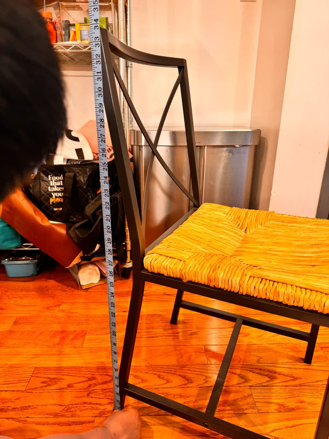 Set of 2 Woven Bar Stools - photo 2