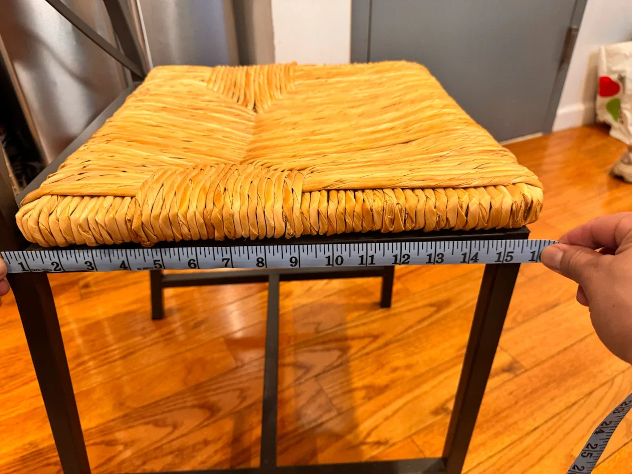 Set of 2 Woven Bar Stools - photo 3