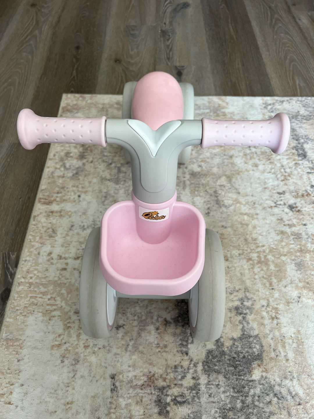 Pink and Grey Balance Bike - photo 2