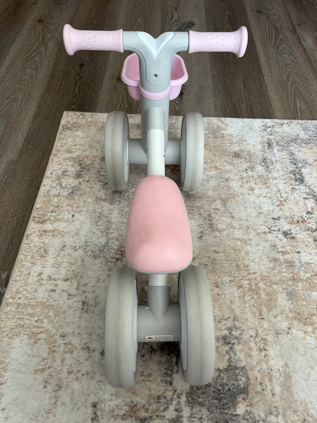 Pink and Grey Balance Bike - photo 4