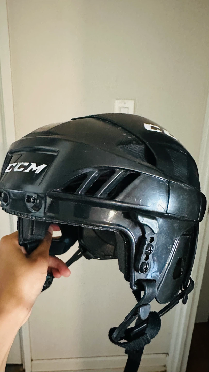 CCM Ice skating/hockey helmet with cage available