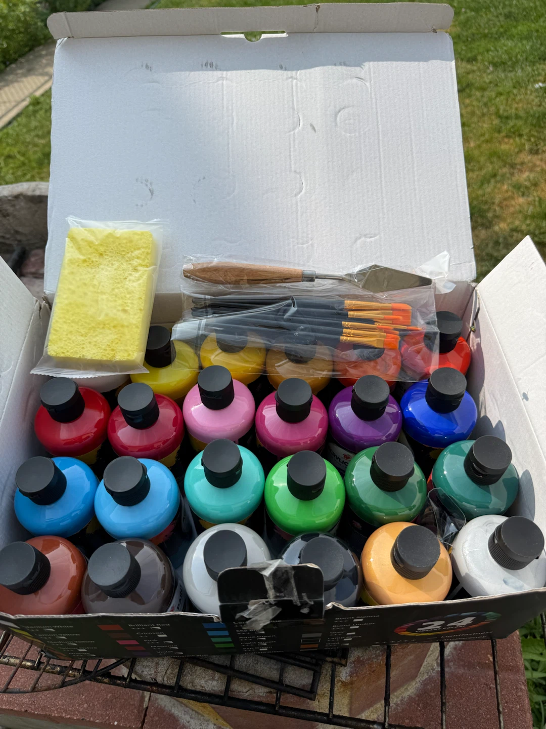 The Best Crafts Acrylic Paint Set - 24 Vibrant Colors - photo 3