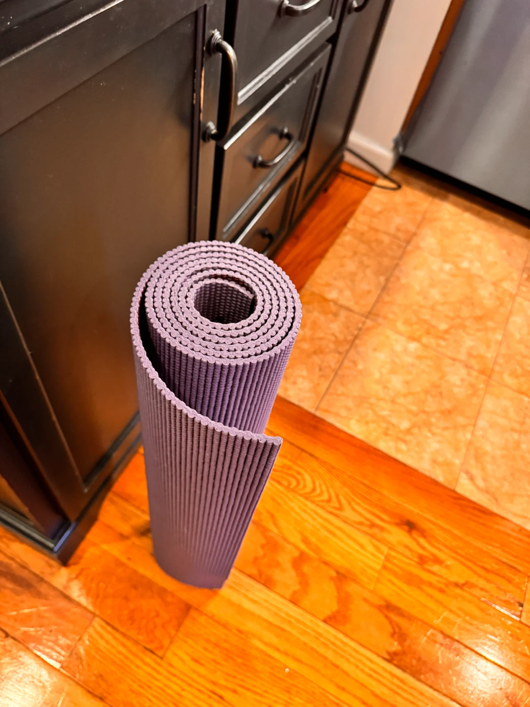 Gaiam Yoga Mat - Purple Mandala Design