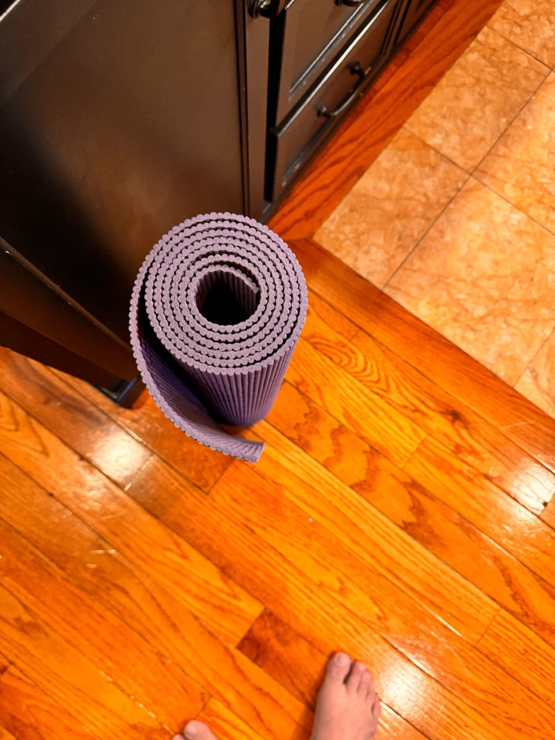Gaiam Yoga Mat - Purple Mandala Design - photo 4