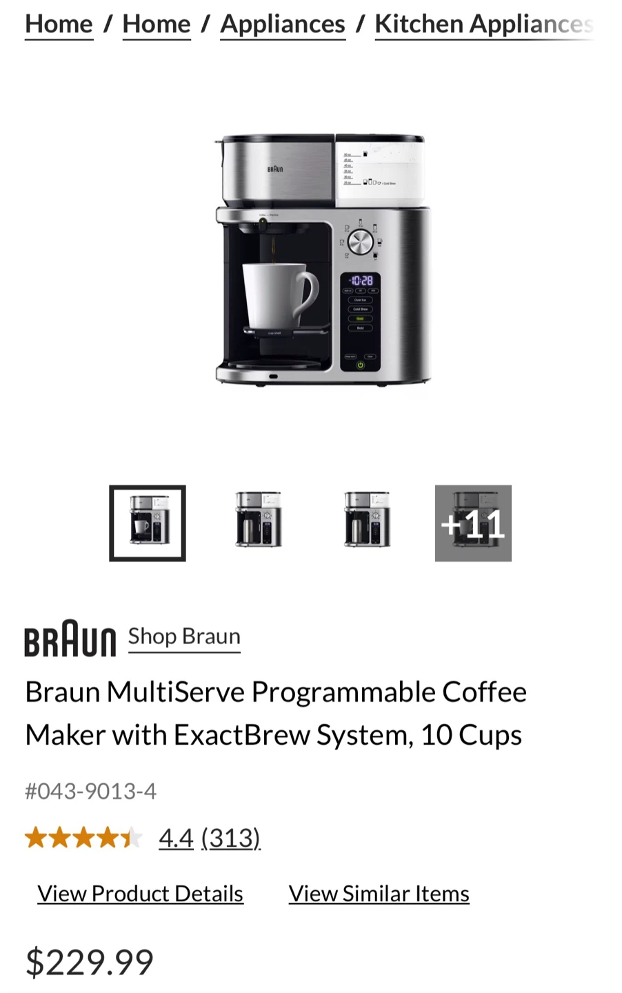 Braun Multiserve Coffee Maker, 10 cups ☕️ - photo 4