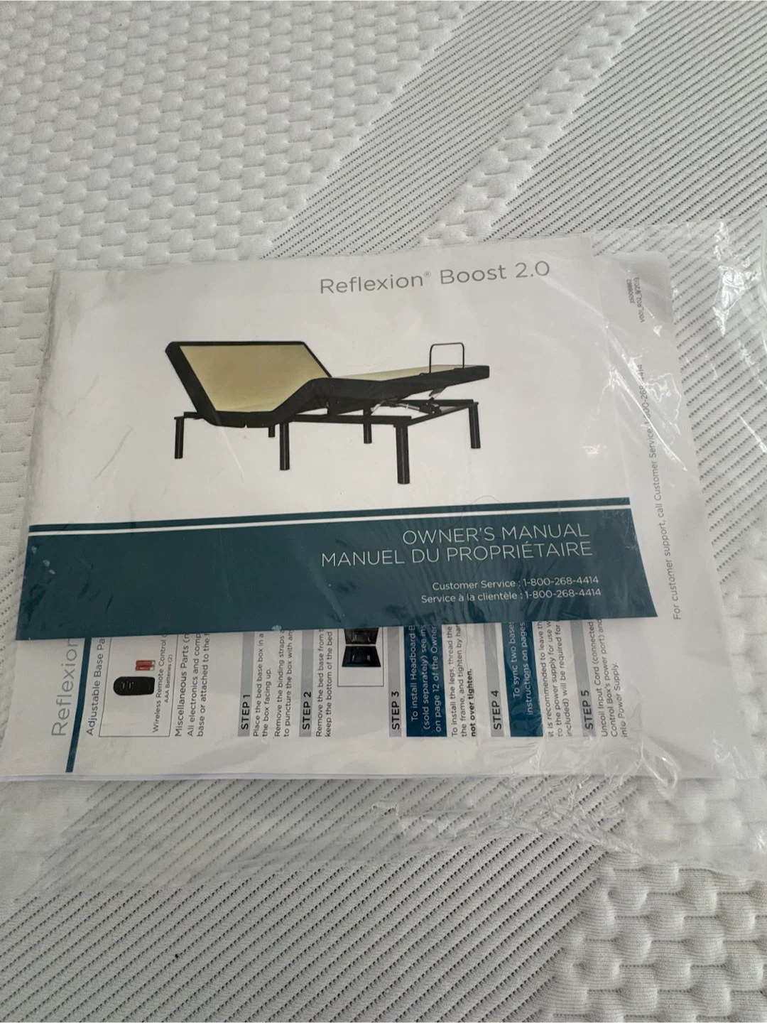 Reflexion Boost 2.0 Adjustable Base - Queen size/like new