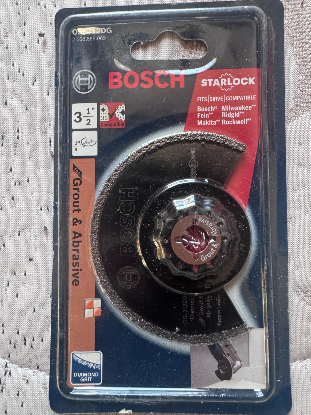 Bosch Starlock Grout Blade