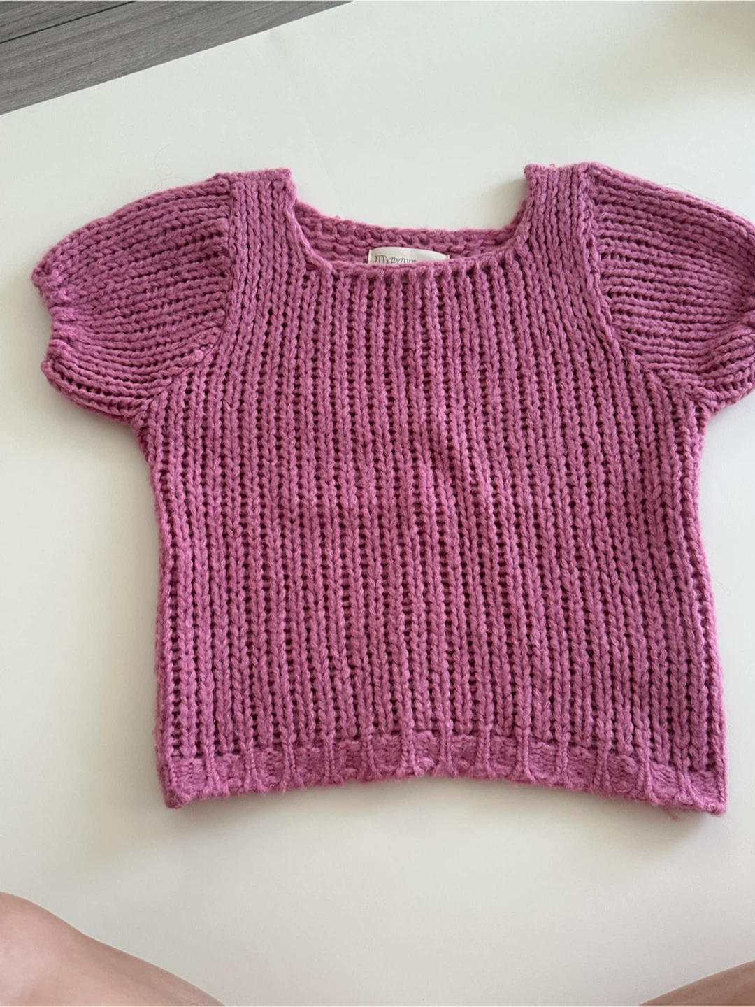 Pink sweater