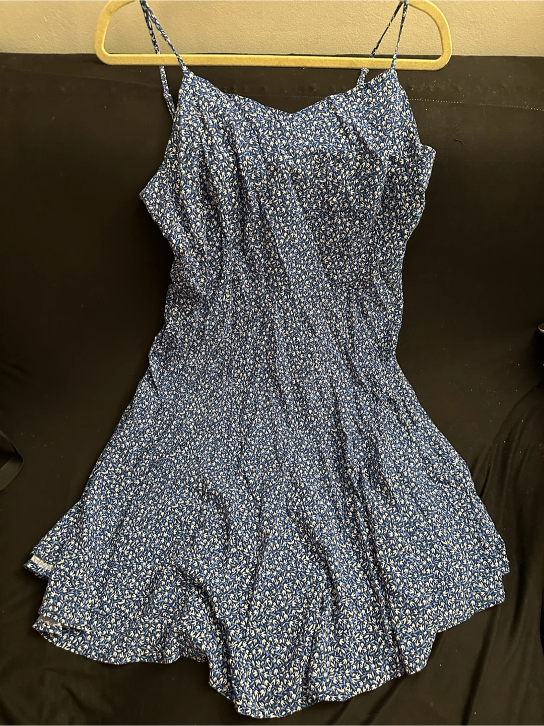 Blue Floral Dress size L
