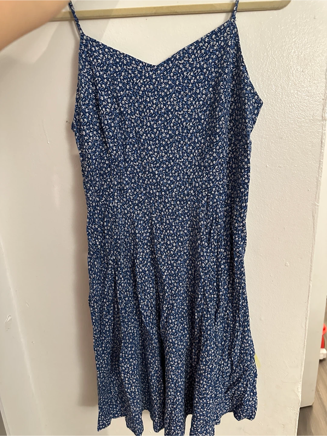 Blue Floral Dress size L - photo 2