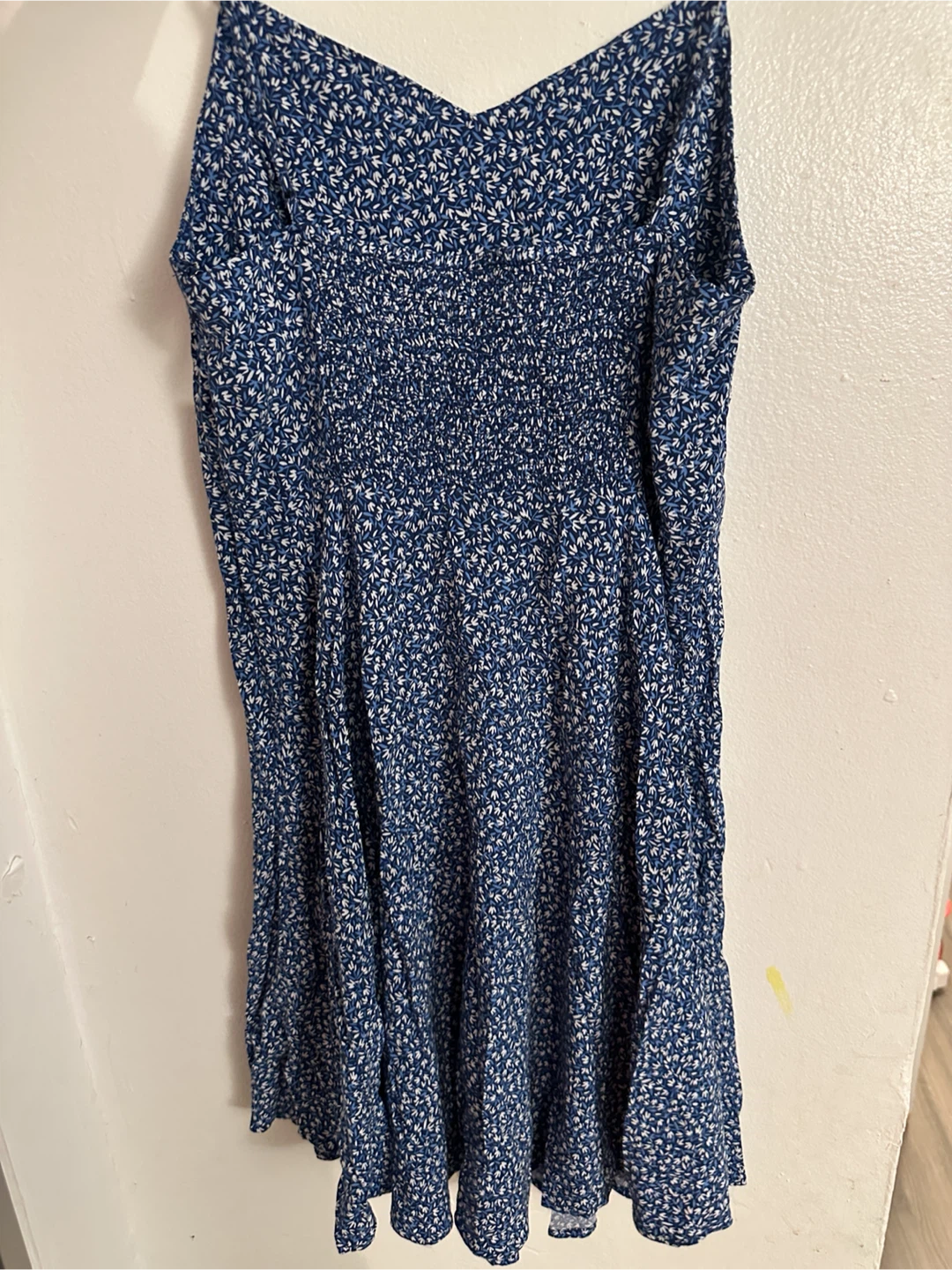 Blue Floral Dress size L - photo 3