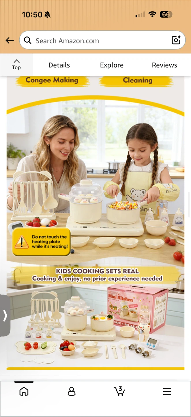 BICRET Montessori Cooking Set for Kids - photo 3