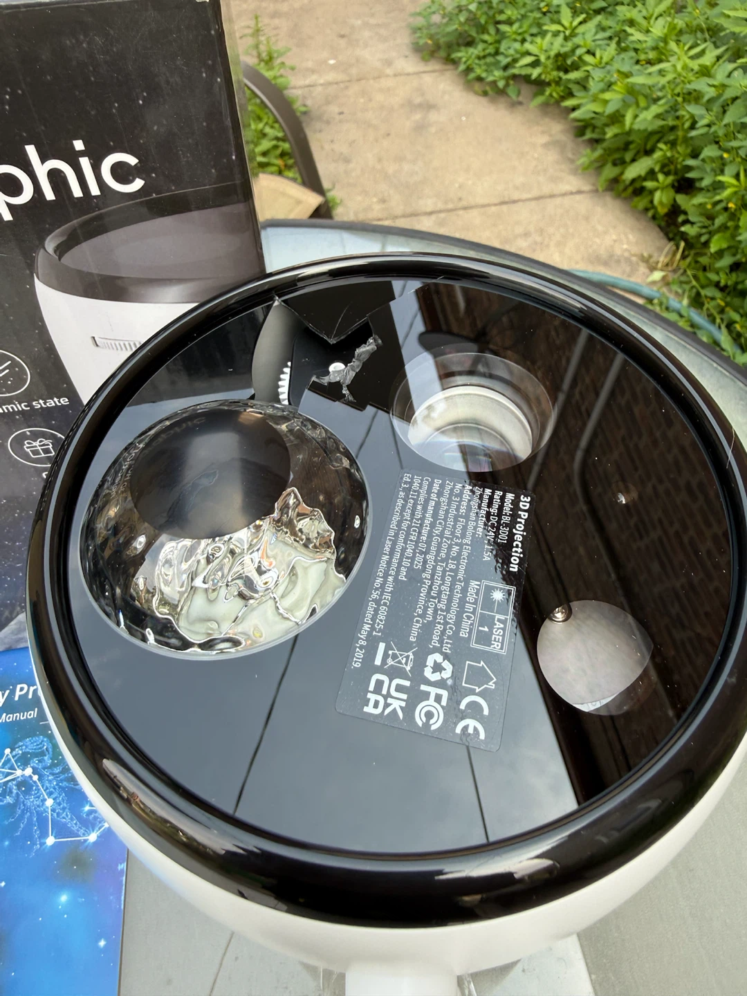 AIRIVO 3D Holographic Galaxy Projector - photo 2