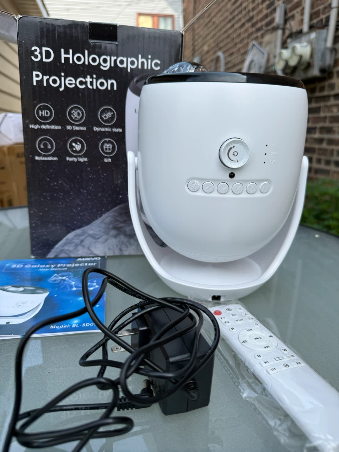 AIRIVO 3D Holographic Galaxy Projector - photo 3