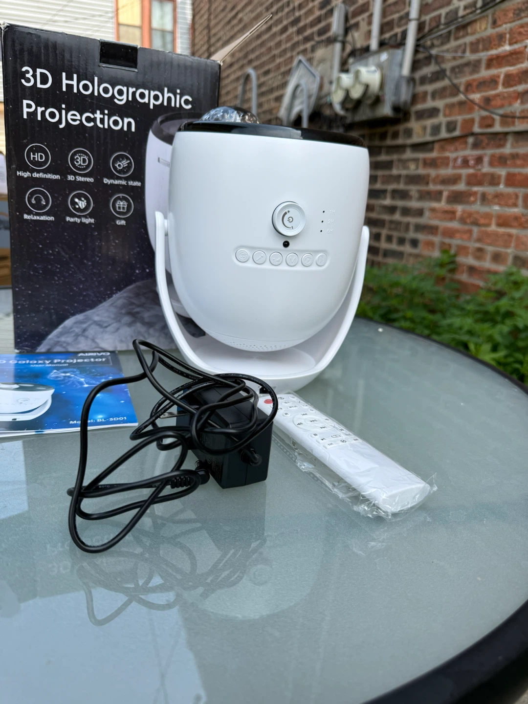 AIRIVO 3D Holographic Galaxy Projector - photo 4