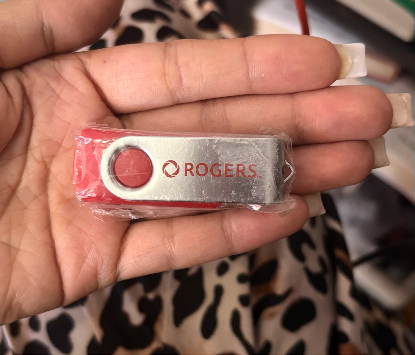 Rogers Red USB Flash Drive