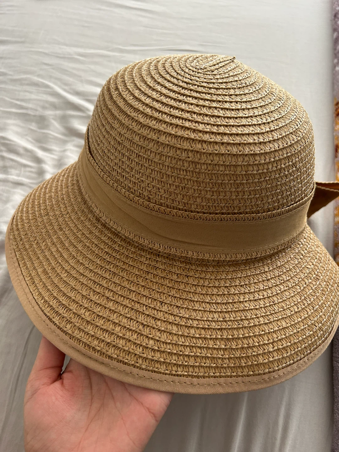Straw Sun Hat with Bow - photo 4