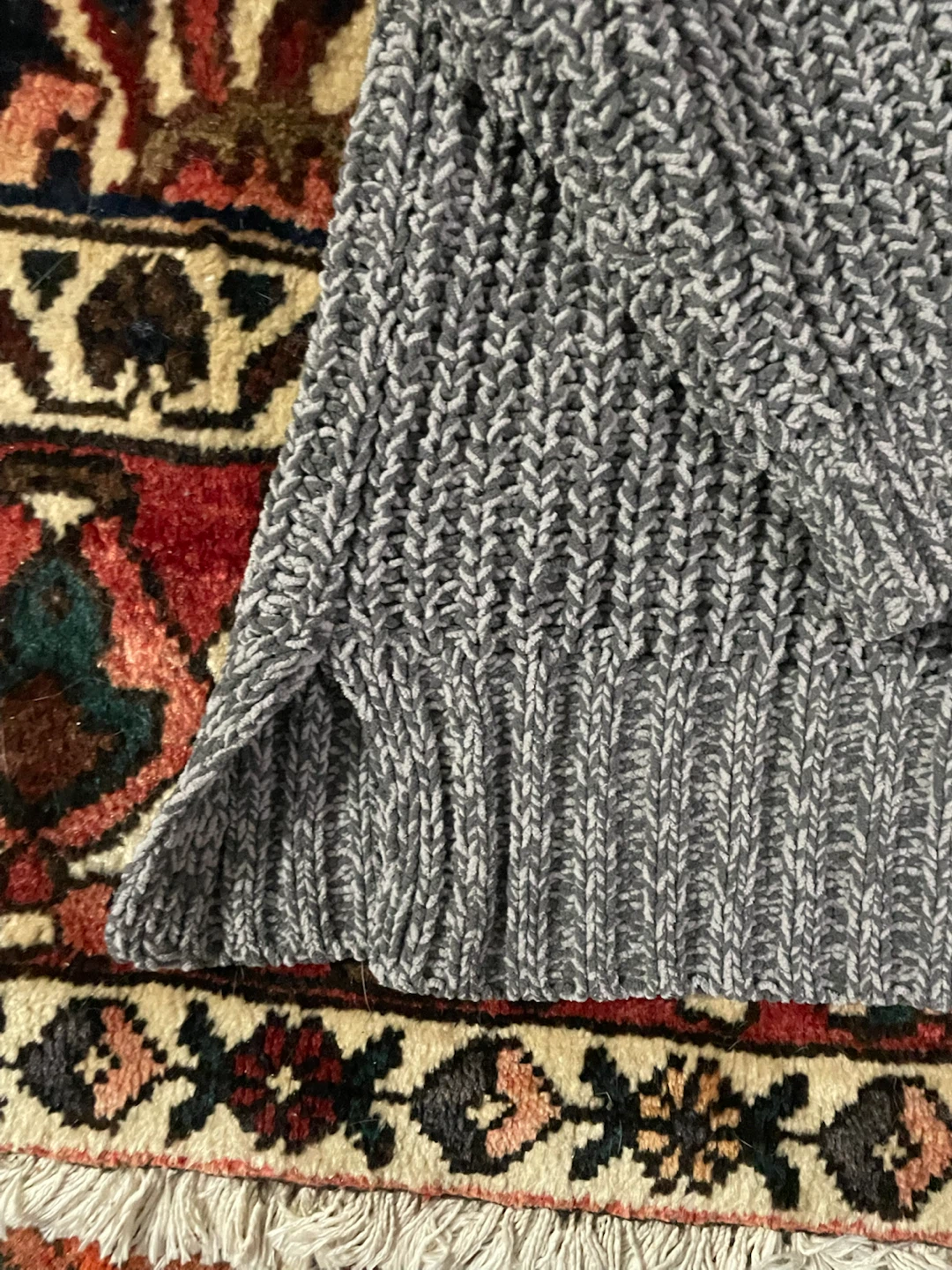 American Eagle Grey Knit Sweater - photo 2
