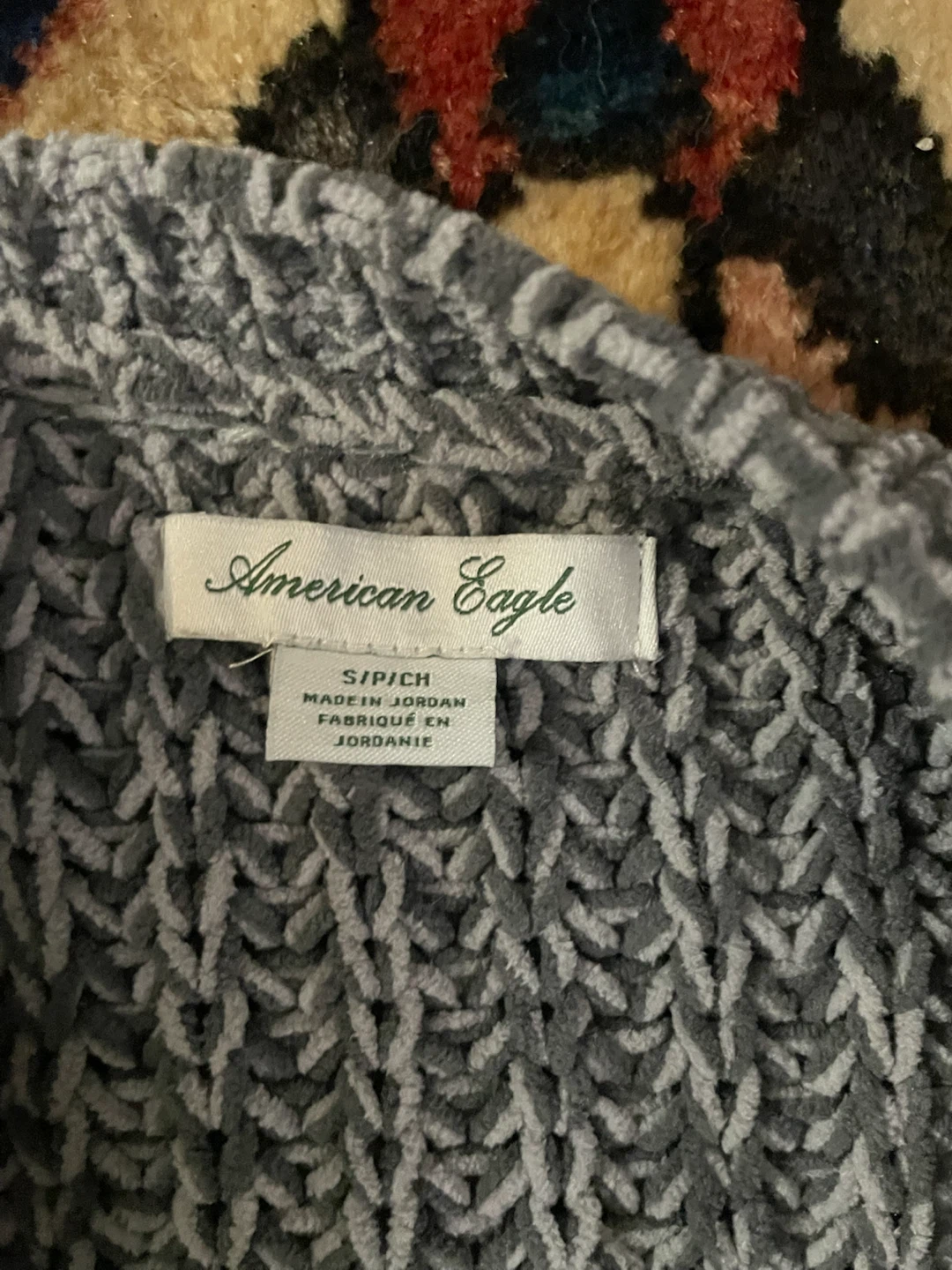 American Eagle Grey Knit Sweater - photo 3