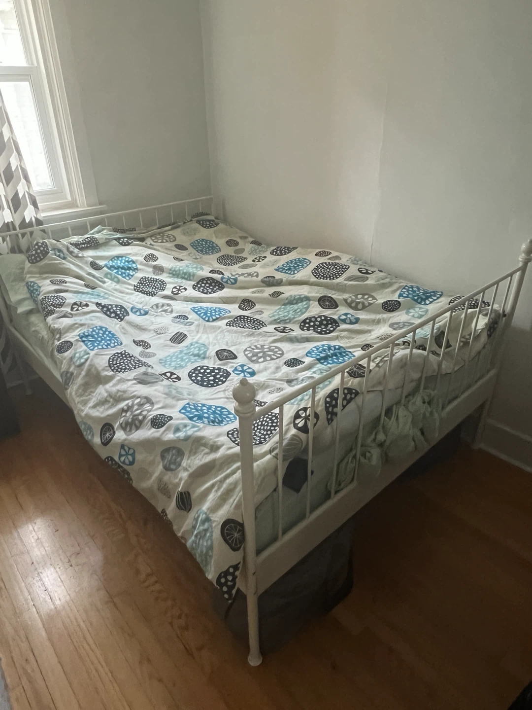 Double Bed Frame and Mattress
