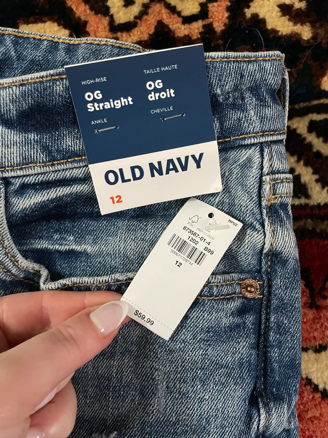 Old Navy Women's OG Straight Jeans - photo 5