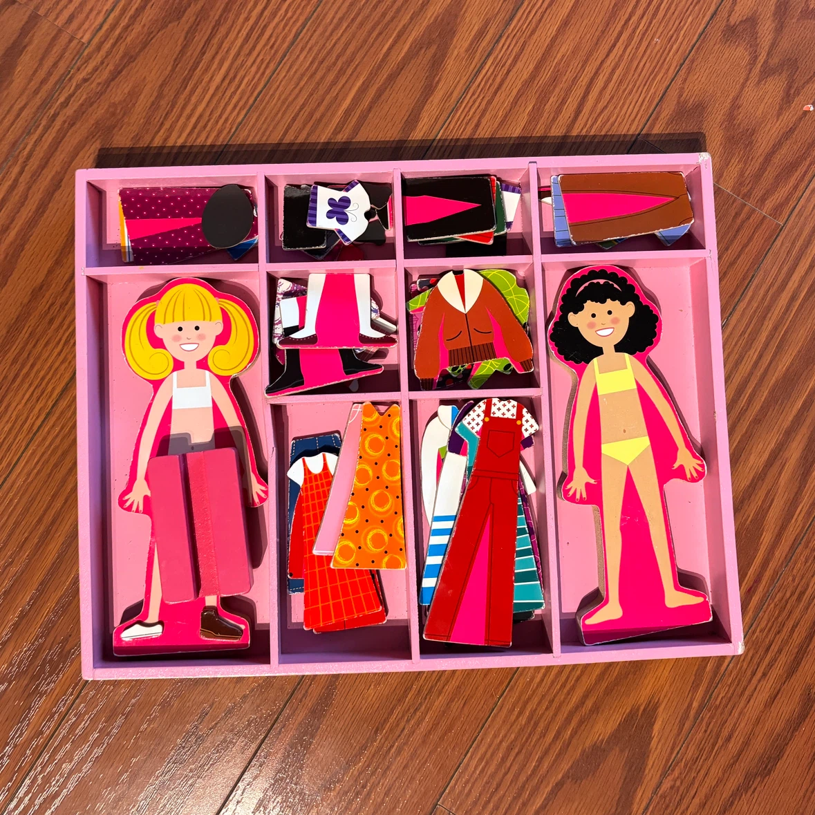 Magnetic Dress-Up Doll Set