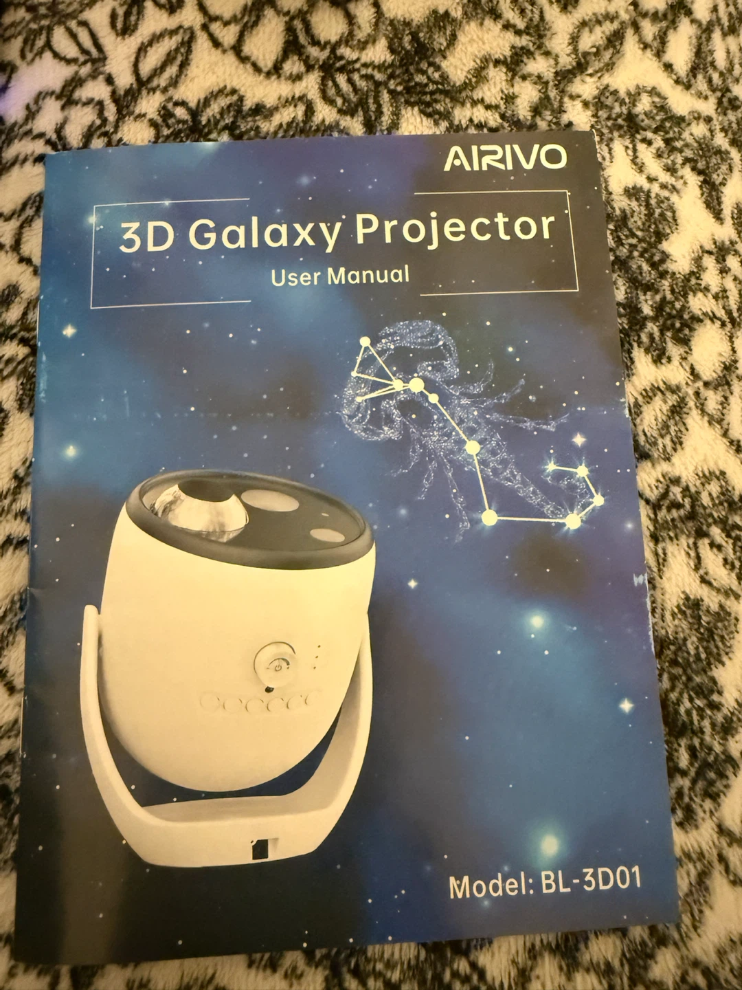 AIRIVO 3D Holographic Galaxy Projector - photo 5