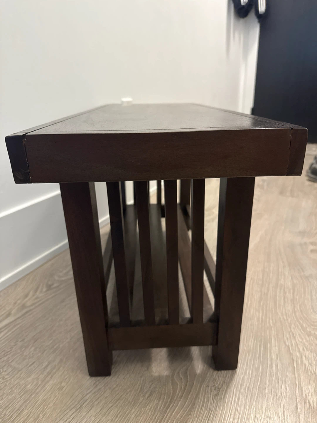 Dark Wood Coffee Table - photo 2