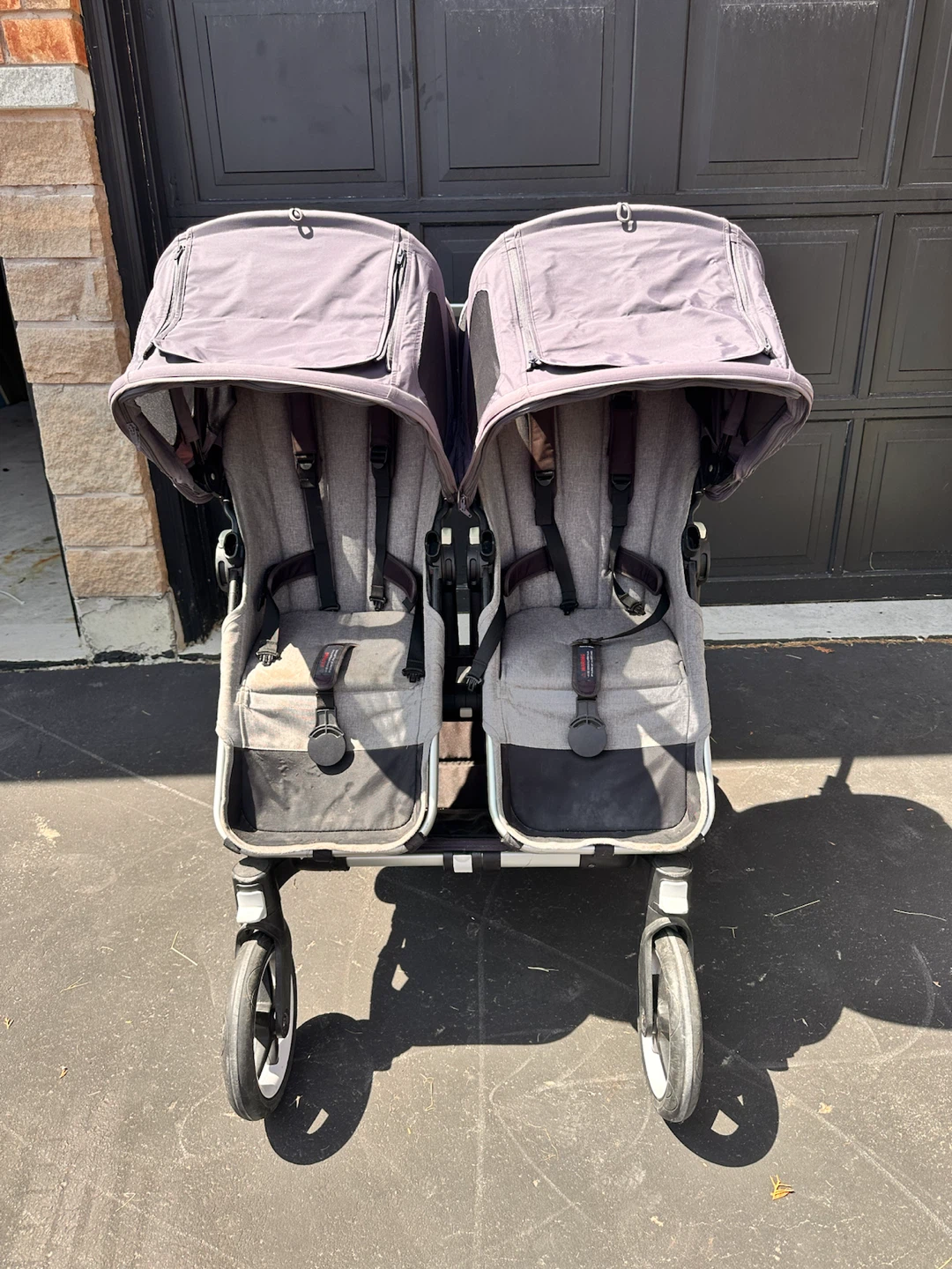 Bugaboo Donkey 3 Duo Double Stroller + Ride-On Board