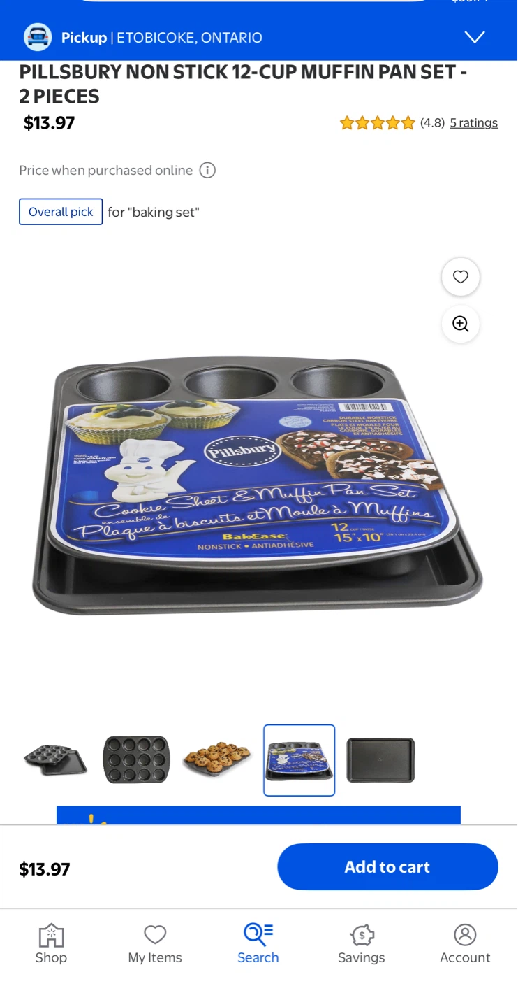 Pillsbury Cookie Sheet & Muffin Pan Set - photo 2