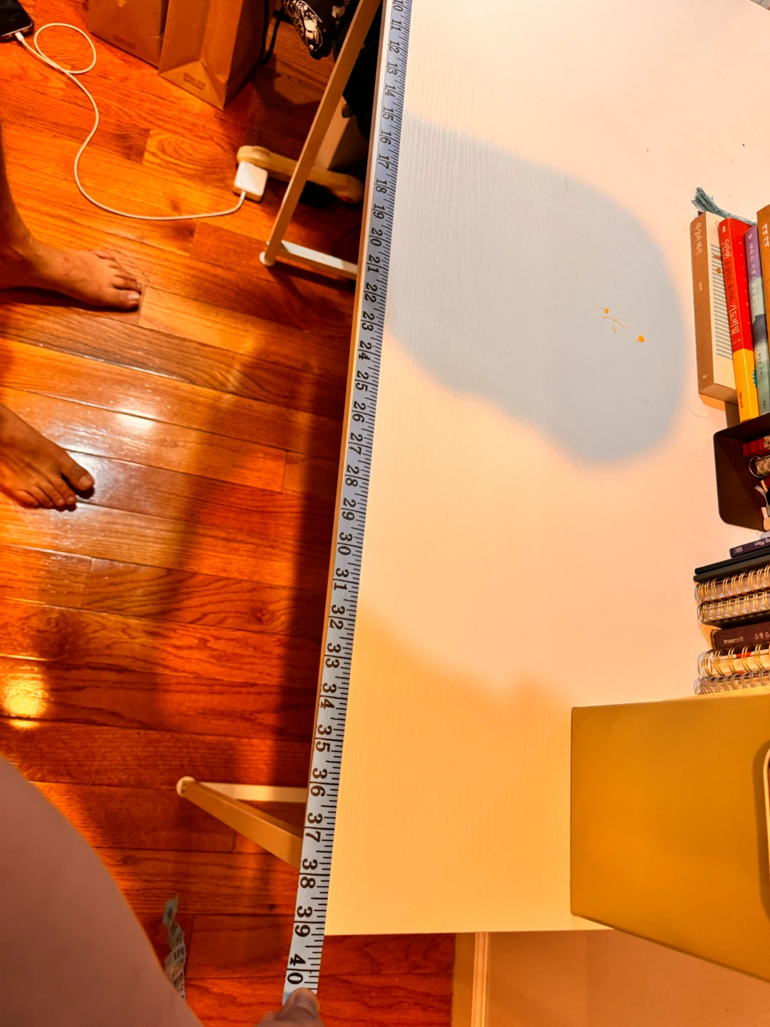 White Writing Desk - photo 2