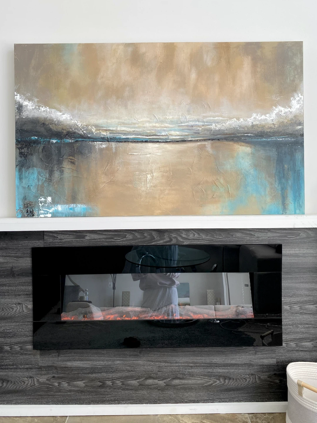 Oversized Original Canvas Painting Newly Listed!