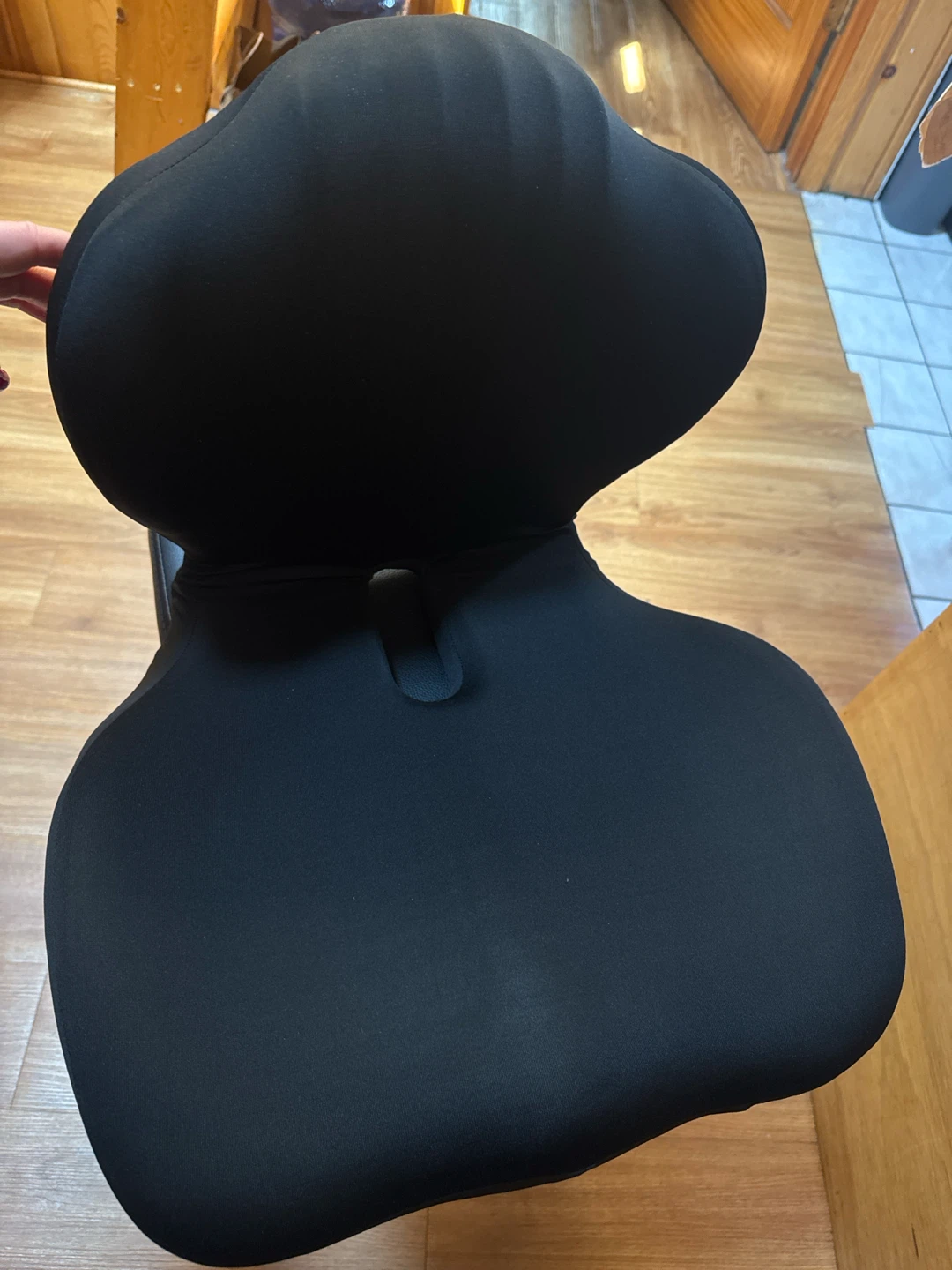 Black Ergonomic Seat Cushion