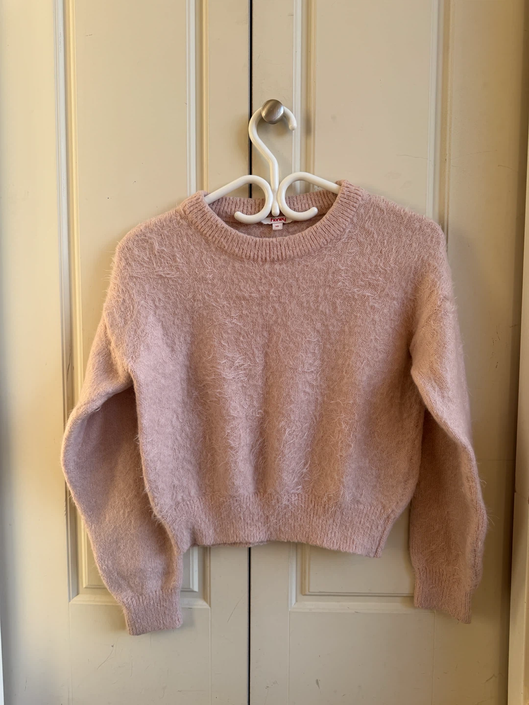 Pink Fuzzy Sweater