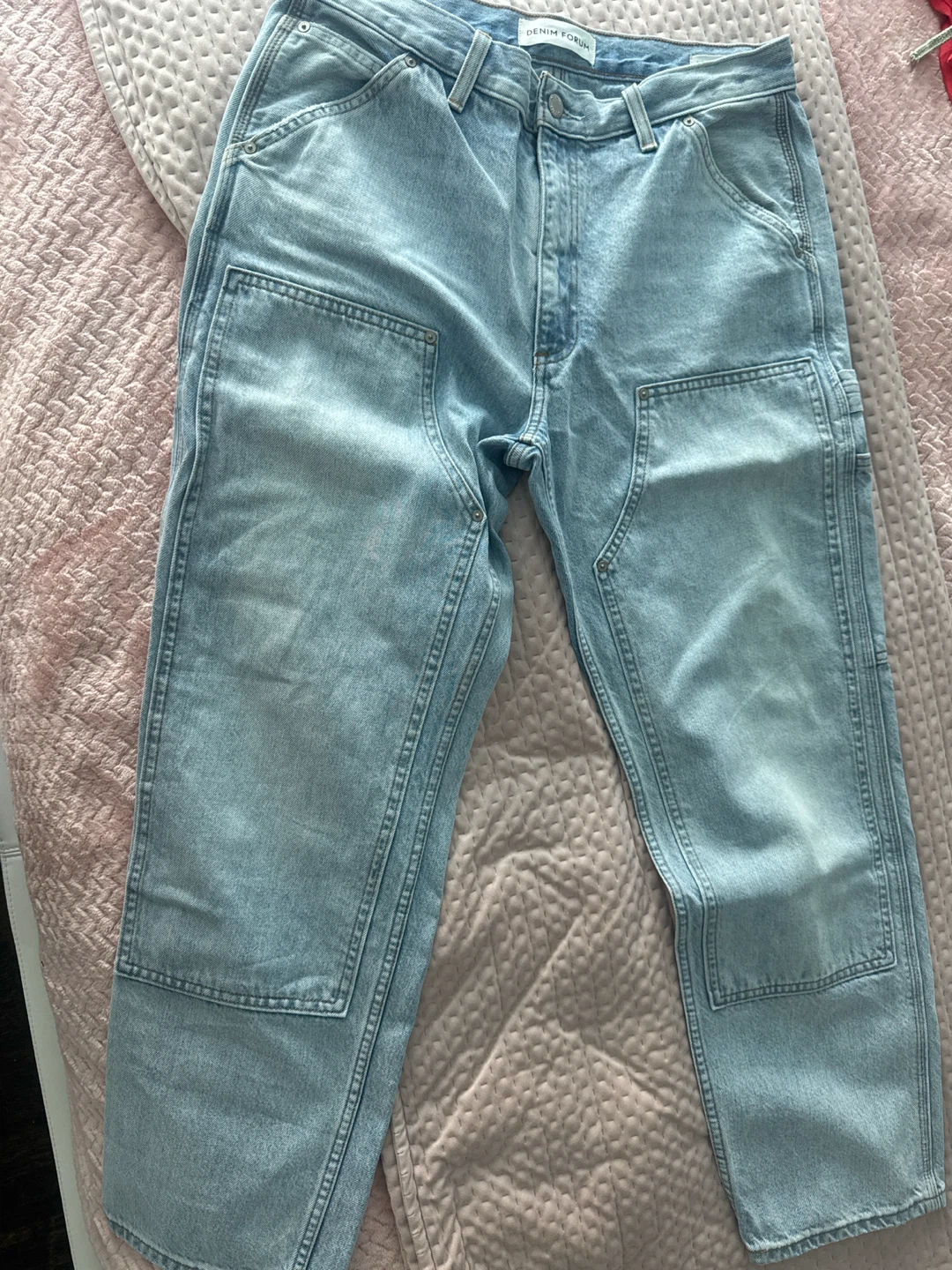 Denim Forum The Lou Low Rise Carpenter Jeans - photo 2